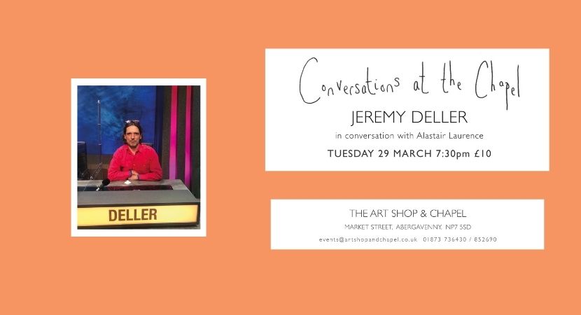 Conversations at the Chapel – Jeremy Deller