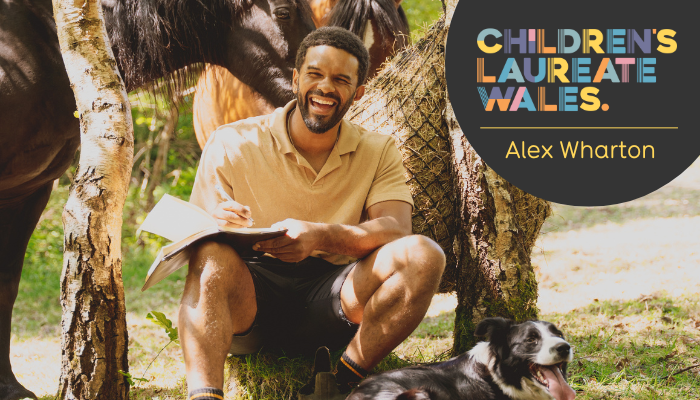 Alex Wharton named Children’s Laureate Wales 2023-25