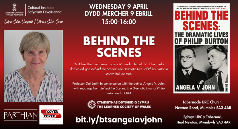 ‘Behind the Scenes’ Angela V. John in conversation with Professor Dai Smith