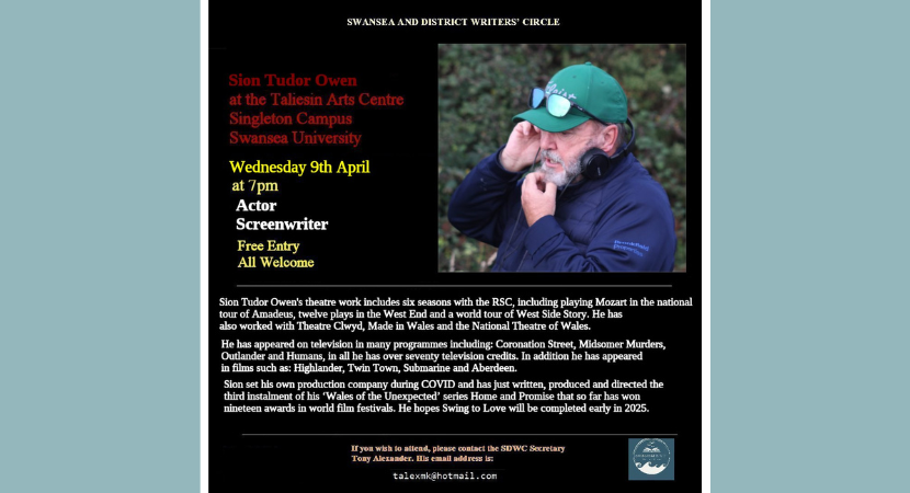 Talk by Sion Tudor Owen